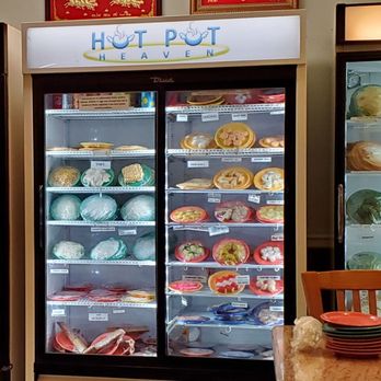 Hot Pot Heaven - Their selection of Meats, etc, Veggies & more Veggies!!  Oh, they also have Diff types of Noodles that you can choose from also. - Vietnamese Near Me - Honolulu, Hawaii