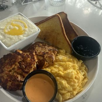 Cafe Social House - Salmon Croquettes Meal - Breakfast & Brunch Near Me - Mableton, Georgia