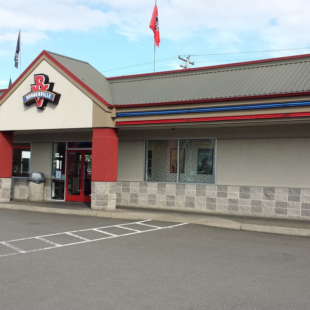 Burgerville - Burgerville as seen from their parking lot. - Burgers Near Me - Kelso, Washington Burgerville - Burgerville as seen from their parking lot. - Burgers Near Me - Kelso, Washington