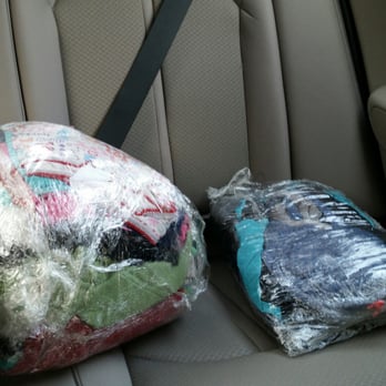 National Cleaners & Laundry - I got charged $23.40 for this fluff and fold order. Rip off. - Laundry Services Near Me - Long Beach, California