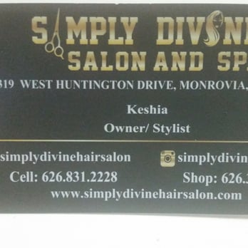 Simply Divine Salon and Spa - Hair Salons Near Me - Monrovia, California