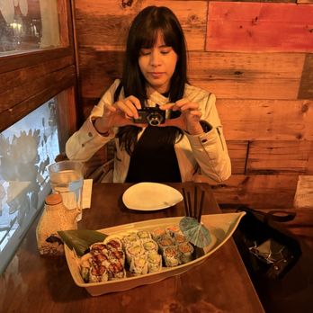 Sushi & Noodles - Spicy crab , Sweet potato, California roll - Noodles Near Me - Brooklyn, New York