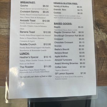 Sips - Menu - Coffee & Tea Near Me - Longboat Key, Florida
