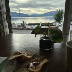 Balestrand Hotel - View from our breakfast table