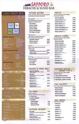 Sapporo Hibachi & Sushi Bar by null