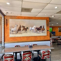 Al Tannour Mediterranean Cusine - Arabian Horse painting