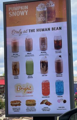 Menu photo 1 The Human Bean Cambridge, OH