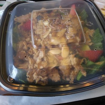 Chick-fil-A - Market salad......literally no lettuce and not even half full - Chicken Shop Near Me - Lutz, Florida