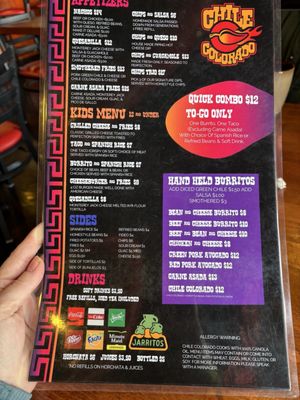 Menu photo 1 Chile Colorado Colorado Springs, CO Menu photo 1 Chile Colorado Colorado Springs, CO