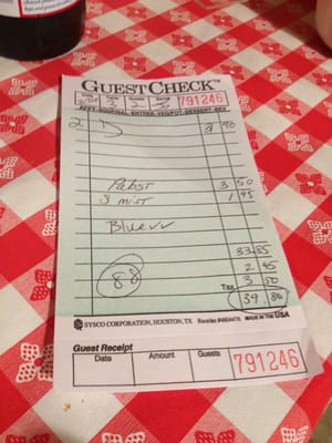 Menu photo 7 Samoa Cookhouse Samoa, CA