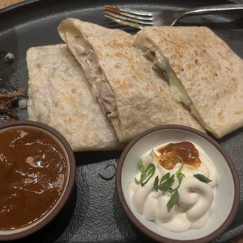 CHICA - Poblano quesadilla with chicken! - Latin American Near Me - Las Vegas, Nevada CHICA - Poblano quesadilla with chicken! - Latin American Near Me - Las Vegas, Nevada