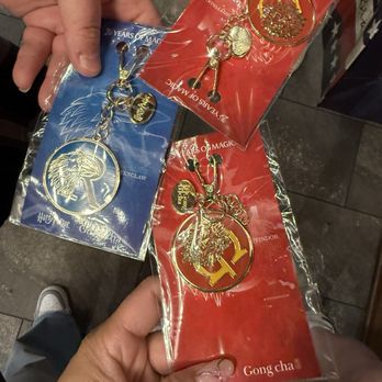 Gong Cha - 7/24/2026 Hogwarts themed keychains available with drink purchase - while supplies last. - Bubble Tea Near Me - Katy, Texas