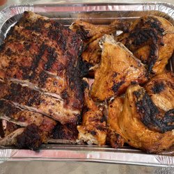 Otilia's Cafe - Chicken and ribs