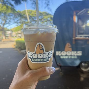 Kooks Coffee - Nanner Bread Latte - Food Trucks Near Me - Honolulu, Hawaii