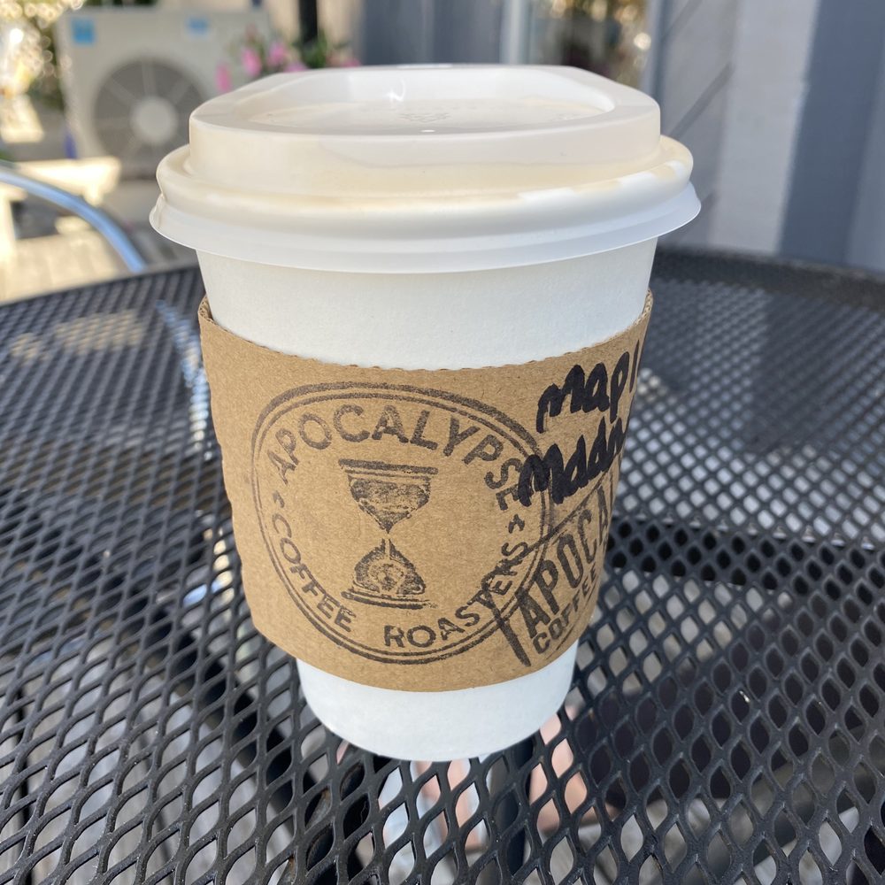 Apocalypse Coffee Roasters - Maple & Salted Toffee Latte (April special) - Coffee Roasteries Near Me - Melbourne, Florida Apocalypse Coffee Roasters - Maple & Salted Toffee Latte (April special) - Coffee Roasteries Near Me - Melbourne, Florida