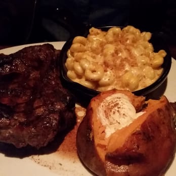 Outback Steakhouse - Bone-in rib eye, mac & cheese baked sweet potato - Steakhouses Near Me - Springfield, New Jersey Outback Steakhouse - Bone-in rib eye, mac & cheese baked sweet potato - Steakhouses Near Me - Springfield, New Jersey