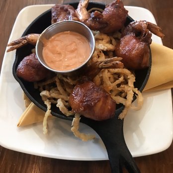 Saltgrass Steak House - Bacon Wrapped Shrimp - Steakhouses Near Me - Mansfield, Texas Saltgrass Steak House - Bacon Wrapped Shrimp - Steakhouses Near Me - Mansfield, Texas