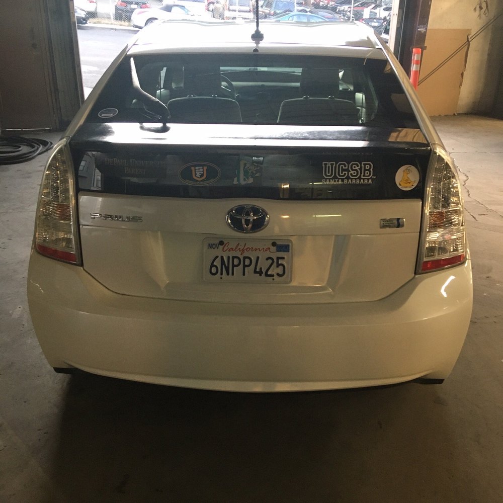 Fixed vs. crashed car