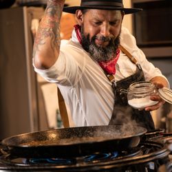 Paella Party CT - Being fancy