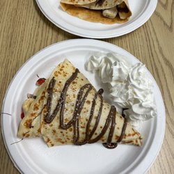 Creperie de Paris - 13. Nutella, Banana and Strawberries Crepe