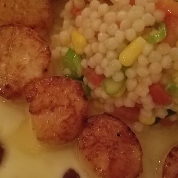Key Largo Conch House - scallops and couscous/vegetable dish - Seafood Near Me - Key Largo, Florida