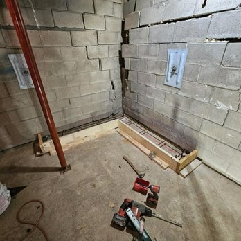 Sunken Foundation Solutions - Before - Waterproofing Near Me - Sturgis, South Dakota