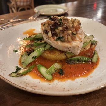 Sea Level NC - Food was delicious. Picture is the swordfish entree. - Seafood Near Me - Charlotte, North Carolina