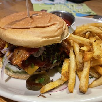 Twin Peaks - Bacon and Cheeseburger - Sports Bars Near Me - Atlanta, Georgia Twin Peaks - Bacon and Cheeseburger - Sports Bars Near Me - Atlanta, Georgia
