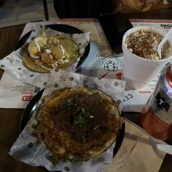 Cerveceria 19 - three plates of food on a table - Bars Near Me - El Paso, Texas Cerveceria 19 - three plates of food on a table - Bars Near Me - El Paso, Texas