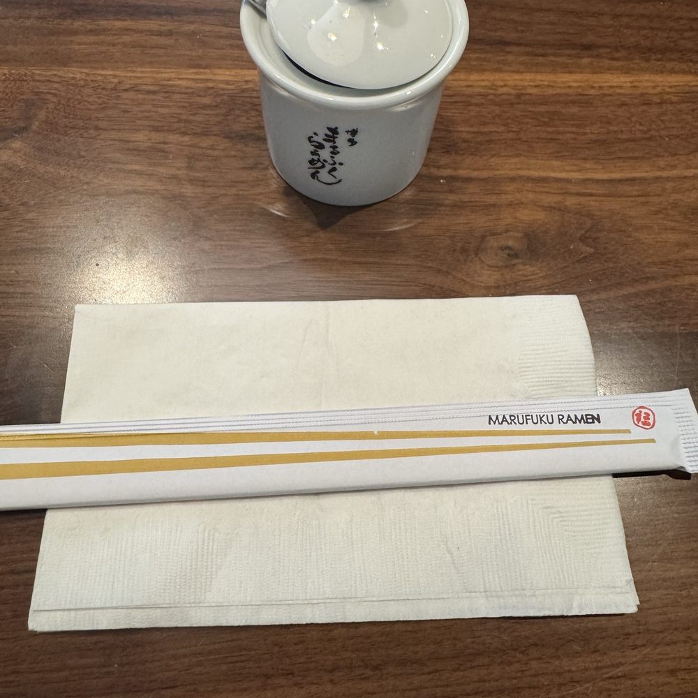 Marufuku Ramen - Dublin - Table setting - Ramen Near Me - Dublin, California Marufuku Ramen - Dublin - Table setting - Ramen Near Me - Dublin, California