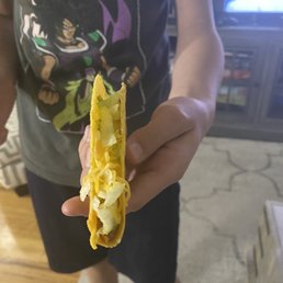 Front half of the thing they call a taco Front half of the thing they call a taco