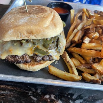 Graze Burgers - hell fire burger - Burgers Near Me - Sevierville, Tennessee