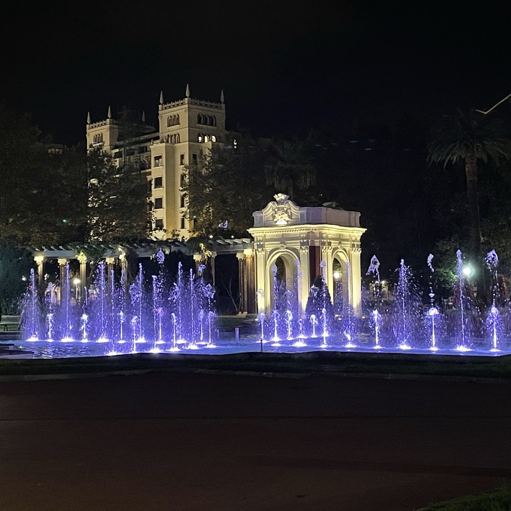 Meliá Bilbao - Park across from our hotel. - Hotels Near Me - Bilbao, BI