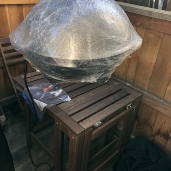 Presto Logistics - This george foreman grill used to have legs to stand on. The legs were lost. Now it sits on this table I guess. - Movers Near Me - Chatsworth, California