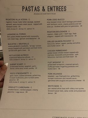 Menu photo 4 Ghidotti's Park City, UT