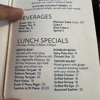 Takumi Cuisine - Menu - Sushi Bars Near Me - Decatur, Georgia Takumi Cuisine - Menu - Sushi Bars Near Me - Decatur, Georgia