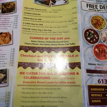 Karara - The Indian Takeout - the menu - Indian Near Me - Nepean, Ontario Karara - The Indian Takeout - the menu - Indian Near Me - Nepean, Ontario