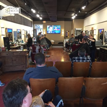 Longview Barbershop - Theater seats for waiting, 8 barbers, fresh cuts, big screen. Worth the trip from Gahanna or anywhere else in Columbus. - Barbers Near Me - Columbus, Ohio