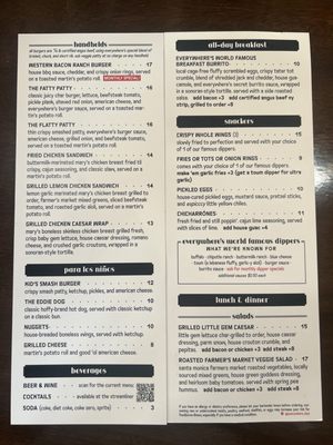 Menu photo 7 Everywhere Los Angeles, CA