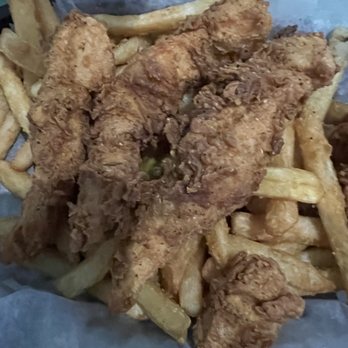 Shuckers Oyster House - Chicken fingers with fries - Seafood Near Me - Carrollton, Georgia Shuckers Oyster House - Chicken fingers with fries - Seafood Near Me - Carrollton, Georgia