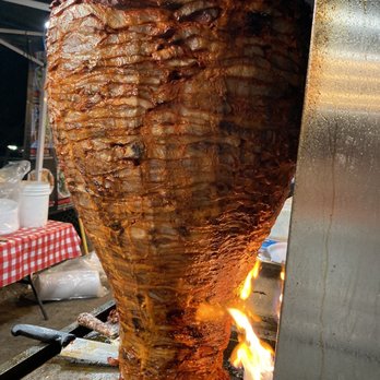 Angel's Tijuana Tacos - Look at that meat!!! - Street Vendors Near Me - Fontana, California Angel's Tijuana Tacos - Look at that meat!!! - Street Vendors Near Me - Fontana, California