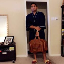 Nena & Co - Sustainable Leather Duffle #nenaandco