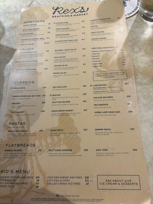 Menu photo 2 Rex's Seafood and Market Dallas, TX Menu photo 2 Rex's Seafood and Market Dallas, TX