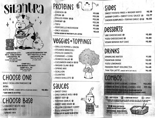 Menu photo 2 Silantra Asian Street Kitchen Camp Hill, PA Menu photo 2 Silantra Asian Street Kitchen Camp Hill, PA