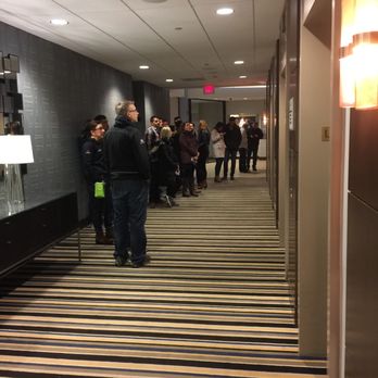 Hyatt Regency Milwaukee - Again lines of people waiting over 10 minutes for elevators, which occurred at all times throughout the day. - Hotels Near Me - Milwaukee, Wisconsin