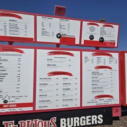 Fabulous Burgers - Menu