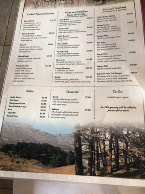 Menu photo 5 Cedar's Restaurant Orlando, FL Menu photo 5 Cedar's Restaurant Orlando, FL