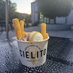 Churro sundae Churro sundae