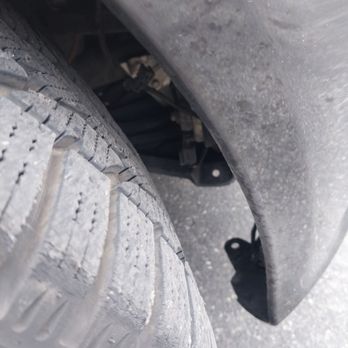 Kalb's Autobody - The front wheel well with no lining after the repair - Body Shops Near Me - Cincinnati, Ohio