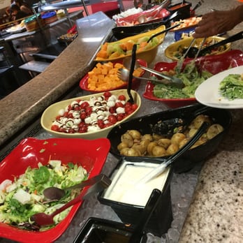 Chef Mickey's - Cold dishes section. - American Near Me - Lake Buena Vista, Florida
